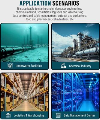 Polypropylene (PP) Cable Tie 3.6x200mm, Excellent Chemical, Acid & Alkali Resistance, Low Water Absorption, For Aquaculture Industry