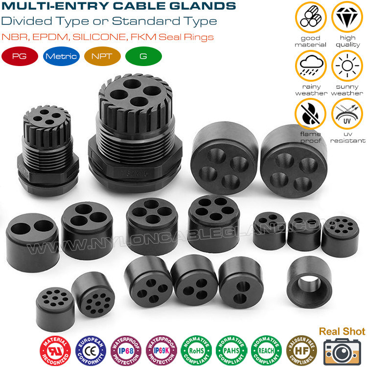 Plastic IP68 Cable Glands