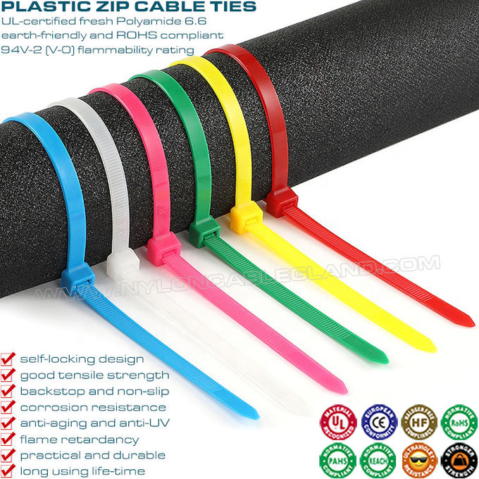 Dây đeo cáp dây buộc cáp có thể điều chỉnh chiều dài 80-1020mm, Dây buộc dây cáp dây dây thít dây rút nylon đa năng chiều rộng 2,5-12mm để khai thác dây
